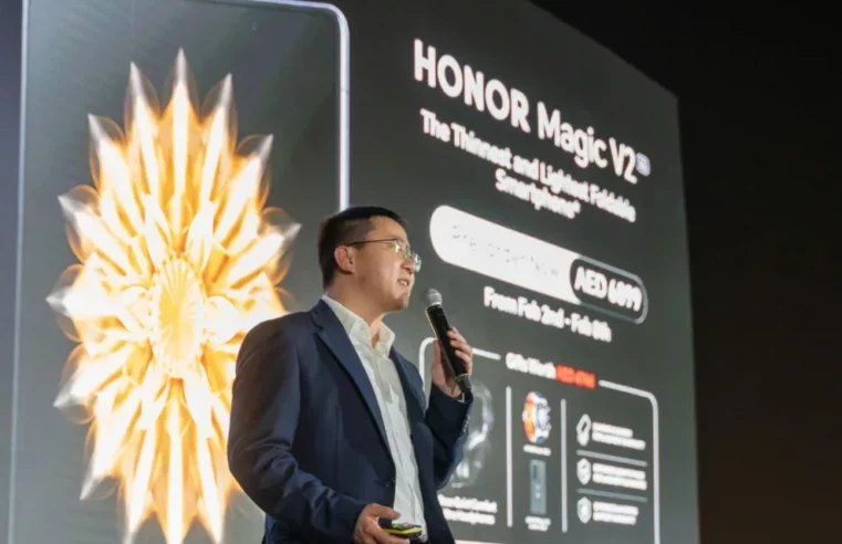 HONOR Launches the Magic V2 Foldable Smartphone in the UAE