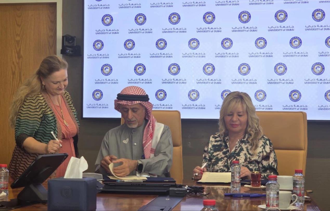 University of Dubai Signs MoU with Laura Mazza to Boost UAE–Italy Academic Ties
