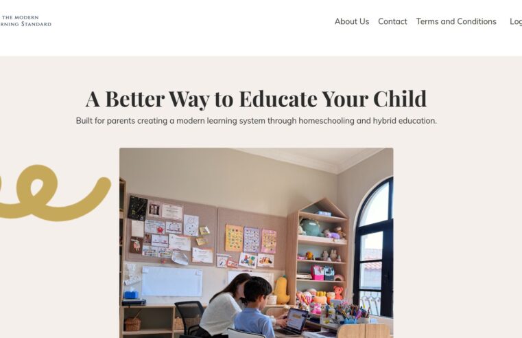 Education Platform Launched to Help Parents Homeschool With Confidence